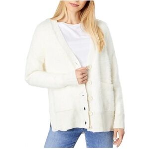 Sanctuary’s Revolve Soft White Button-Up Cardigan xs